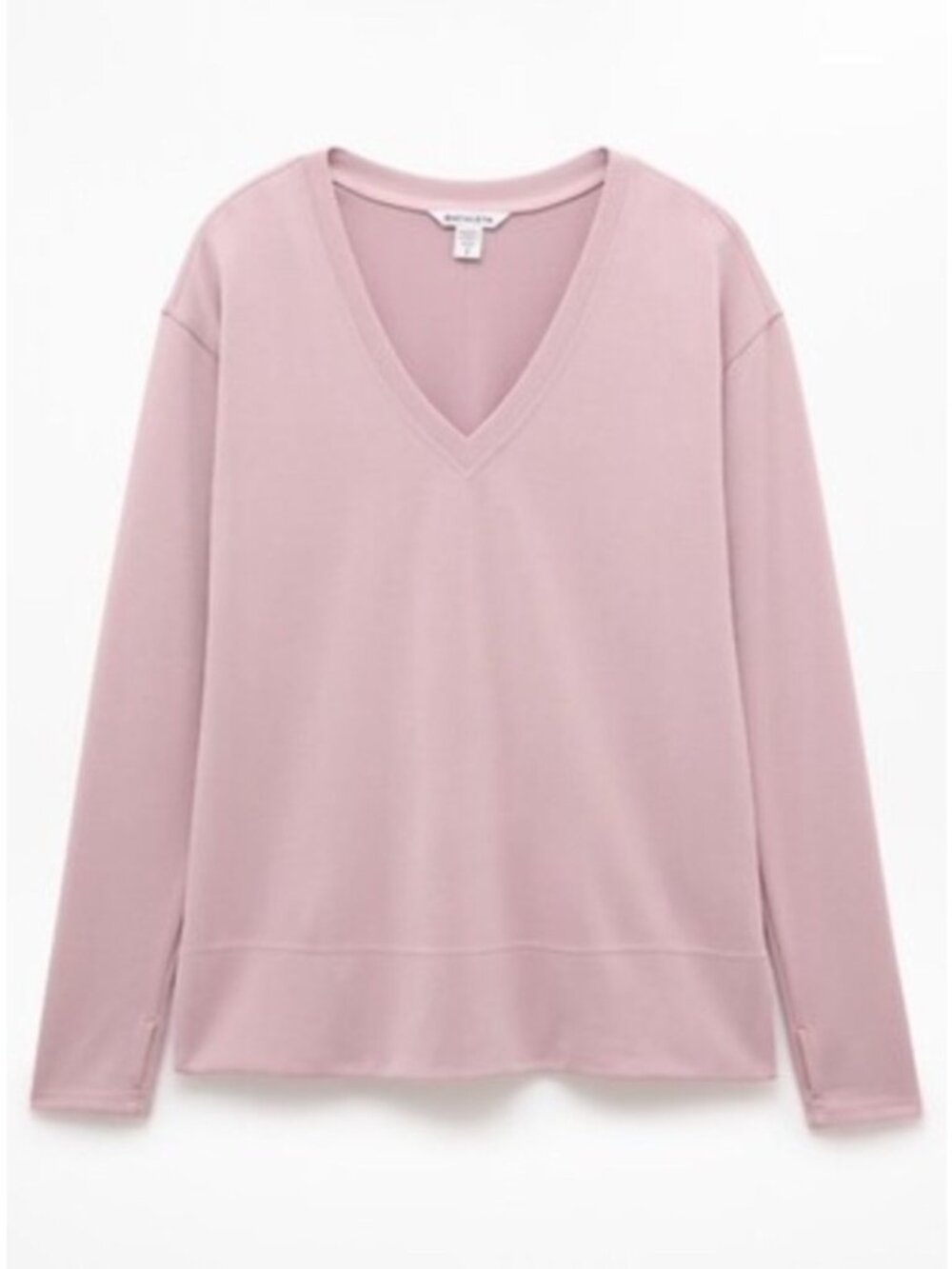 NEW Athleta Seasoft V-Neck Sweatshirt Pullover Long-Sleeve Medium Loungewear